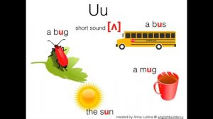 Учимся читать по английки. English Phonics. Lesson 2. Short sound /u/ and /i/.
