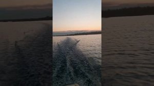 Река Модлона и озеро Воже. Спининг с девушкой.