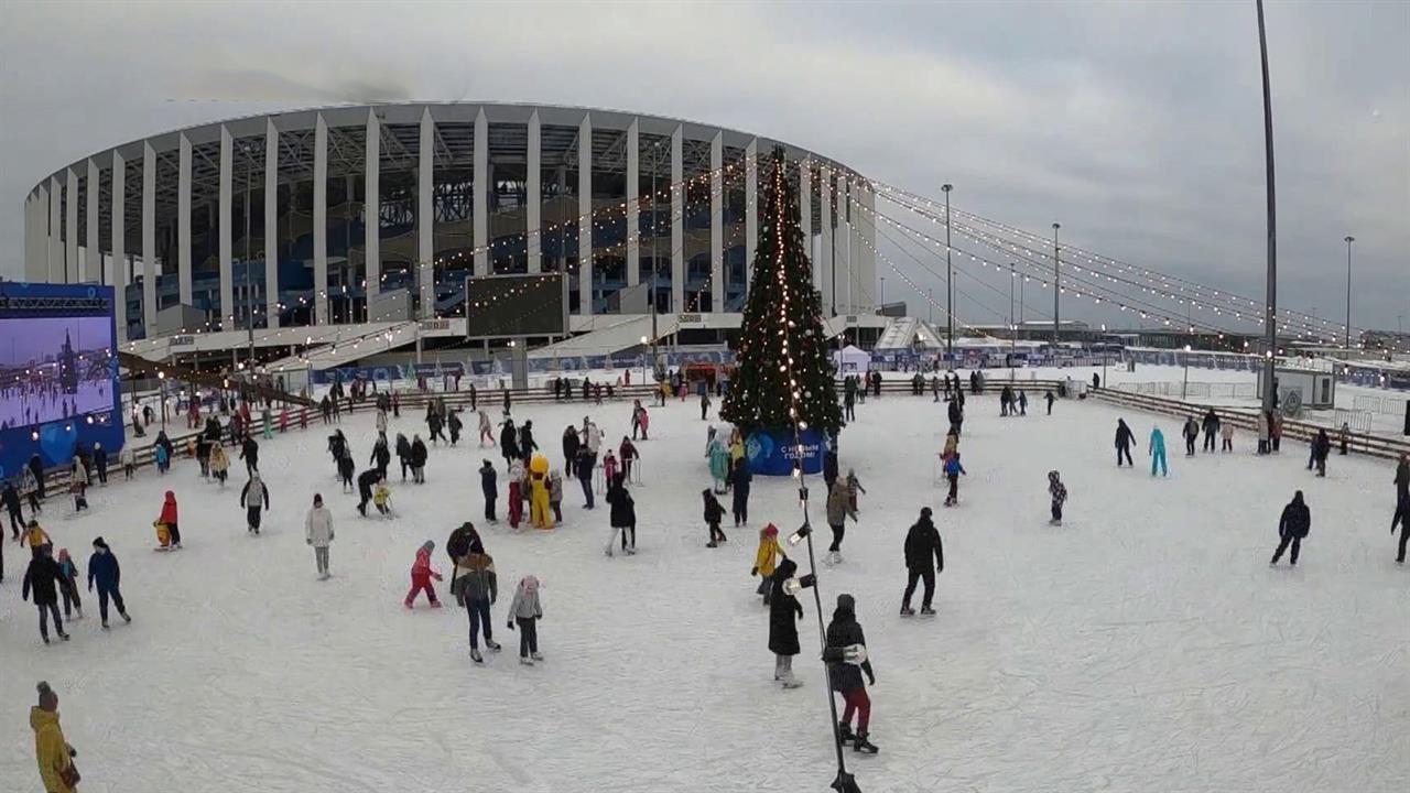 В Нижнем Новгороде отметили Всемирный день снега зимними забавами