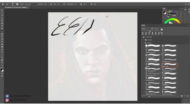 Все о кистях в фотошоп/организация кистей/какие кисти и для чего я использую/любимые кисти photosho смотреть онлайн