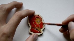 КАК СДЕЛАТЬ ЗНАЧКИ своими руками? | Цветные деревянные значки