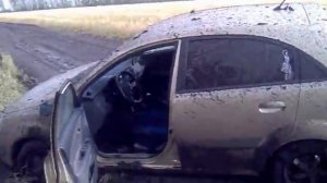 Kia Rio 2 тест на бездорожье