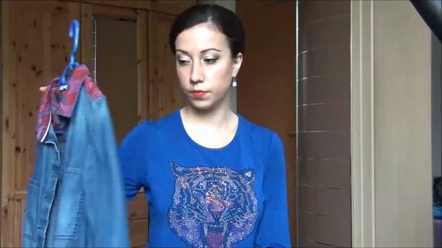 Мой осенний гардероб - показ и примерка одежды