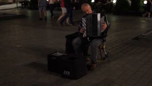 Уличный музыкант: Баянист-виртуоз - Вивальди в исполнении