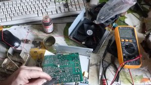 Ремонт блока питания IP-P450DJ2-0 (вентилятор)