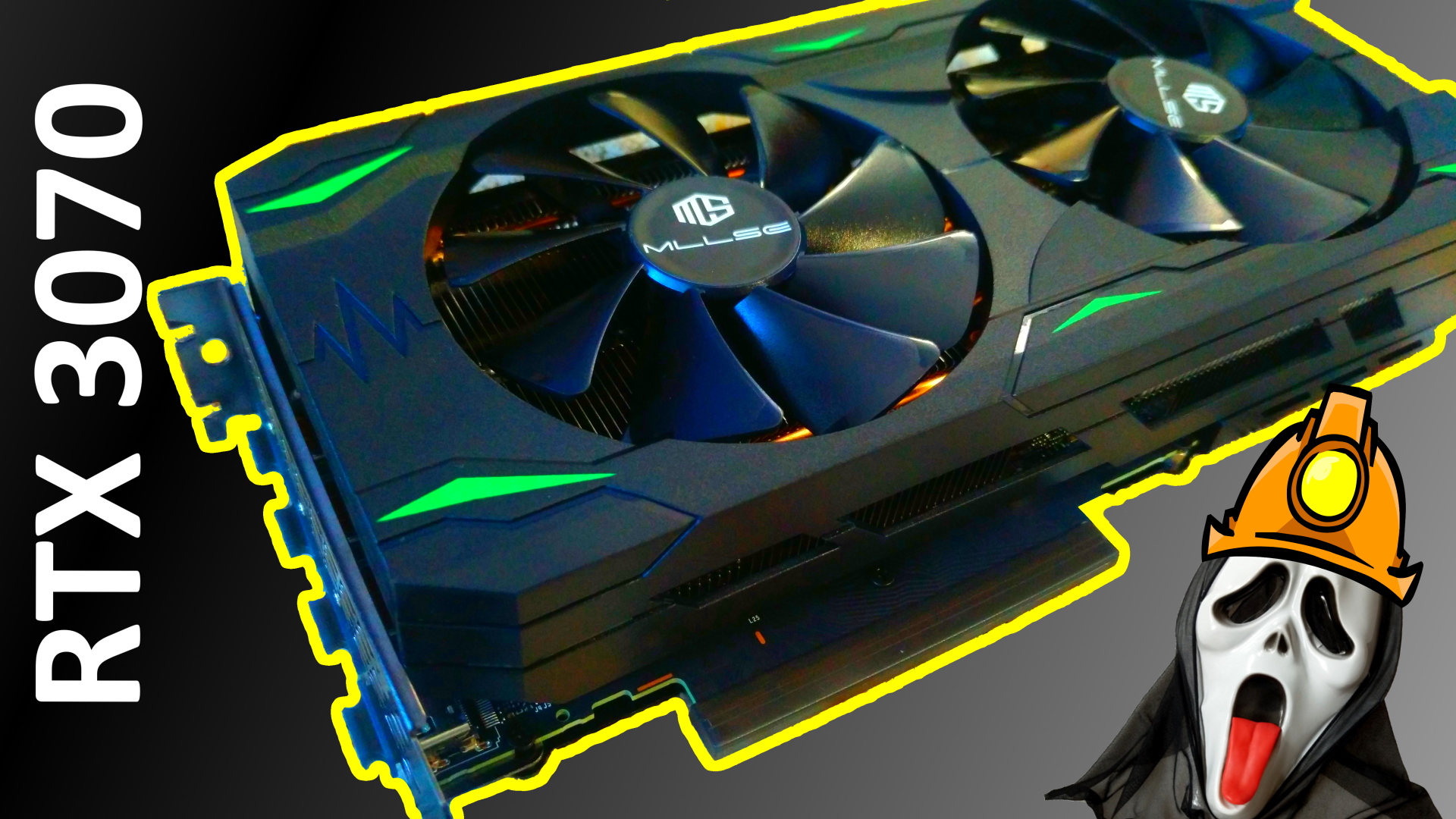 Распаковка и внешний осмотр RTX 3070 от китайского ноунейма MLLSE. Строю майнинг ферму