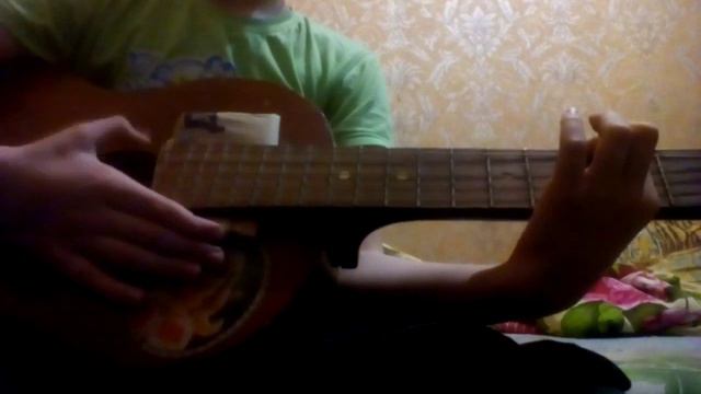 Играю на гитаре крутую мелодию и песню кота Матроскина смотреть онлайн