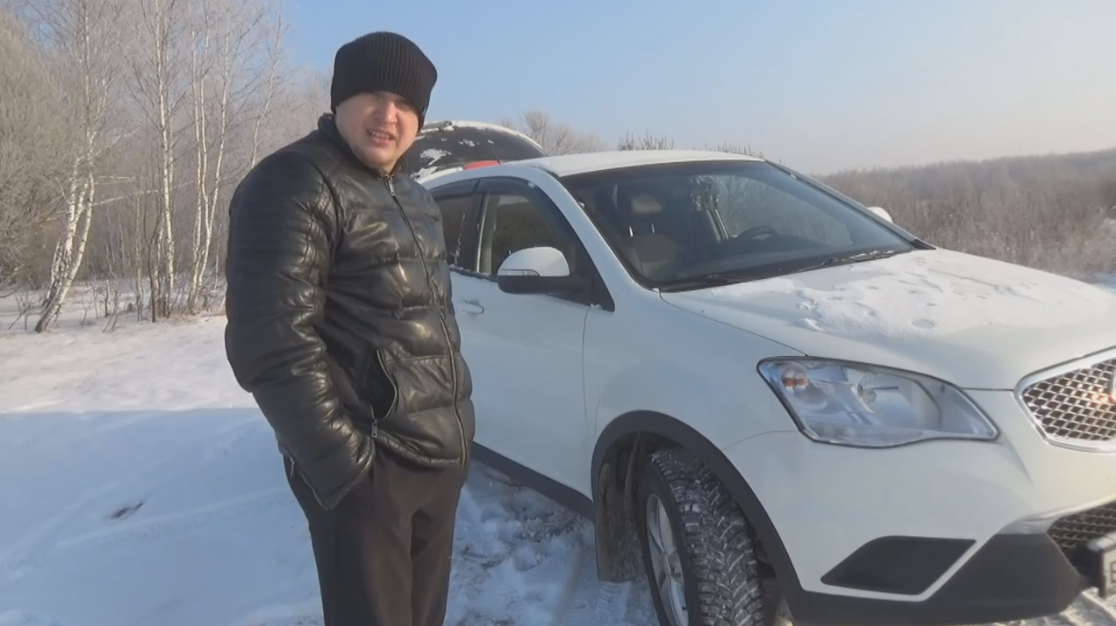 отзыв  владельца обзор санг енга актиона с двух литровым бензиновым двигателем Ssang Yong Actyon.