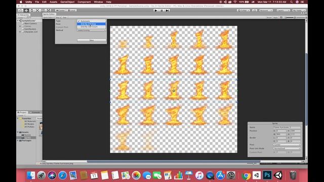 How to SLICE SPRITE in Unity смотреть онлайн