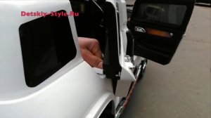 Двухместный Электромобиль "Mers Лимузин A555AA" - Видео Обзор