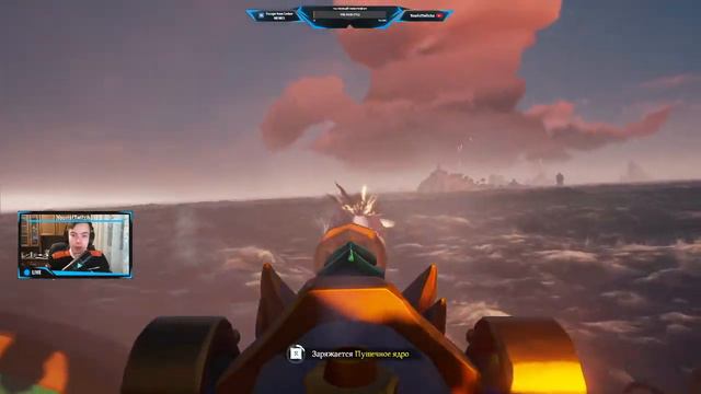 Эпичный бой с Мегалодоном Венценосная королева - Sea of Thieves смотреть онлайн