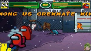 M.U.G.E.N. Battles | Dave the Minion vs Crewmate | Minions vs Among Us