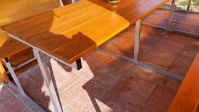 Беседка из профильной трубы "пион"...часть 3 смотреть онлайн