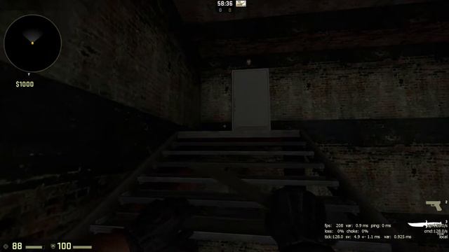 САМАЯ КОРОТКАЯ ХОРРОР КАРТА! (CS:GO)
