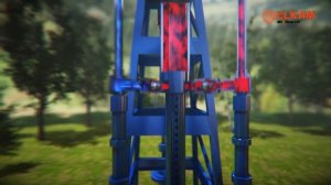 Установка насосная дегазирования затрубного пространства скважины с приводом от станка-качалки