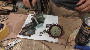 Ремонт бензонансоса УМЗ 421. Газ 21. Repair of the gas pump. Gez 21 made in usssr.