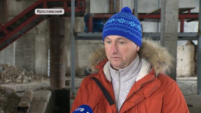 Первый мусоросортировочный комплекс строят в п. Ярославский смотреть онлайн