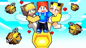 ЗАПЕРТ НА ОДНОМ ПЧЕЛИНОМ БЛОКЕ!