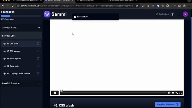 NextJS praktikum - Udemy Clone (Payme, Stripe, Webhooks, Server actions) смотреть онлайн