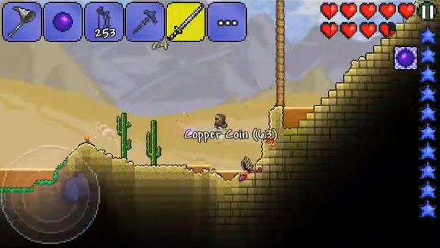 Let's Play Terraria Android Edition- Found the summoning Eye of Cthulhu- Episode 5 смотреть онлайн