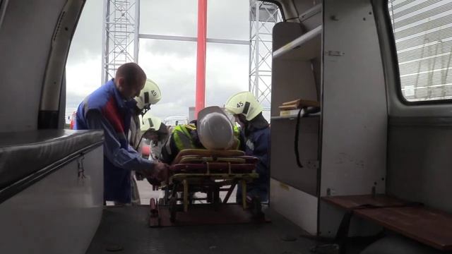 Комплексно-тренировочное учение по ликвидации ЧС, связанной с разливом нефтепродуктов