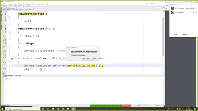 ICSE ,JAVA,Constructor ,Bengali, Day 8 ,17 07 2020 смотреть онлайн
