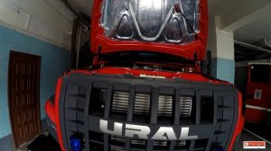 НОВЫЙ УРАЛ НЕКСТ в стиле МЧС пополнение в Омском автопарке МЧС