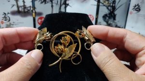 Поговорим о брошках. Винтажные наборы броши и клипсы. Моя коллекция. Обзор. *181