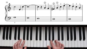 "THE ENTERTAINER" Easy Piano Tutorial // Learn how to play an easy RAGTIME song for piano beginners