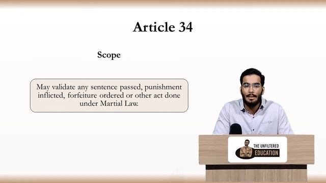 Article 34 of Indian Constitution I AFSPA, 1958 #fundamentalrights