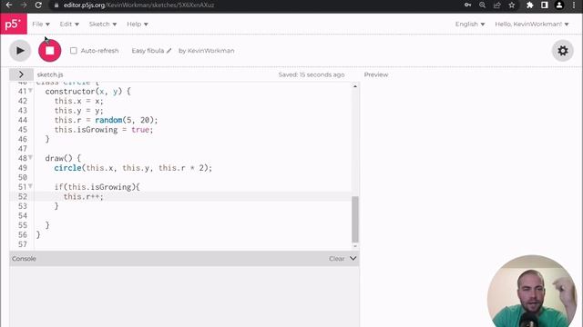 Circle Packing - p5.js Code Along - Happy Coding