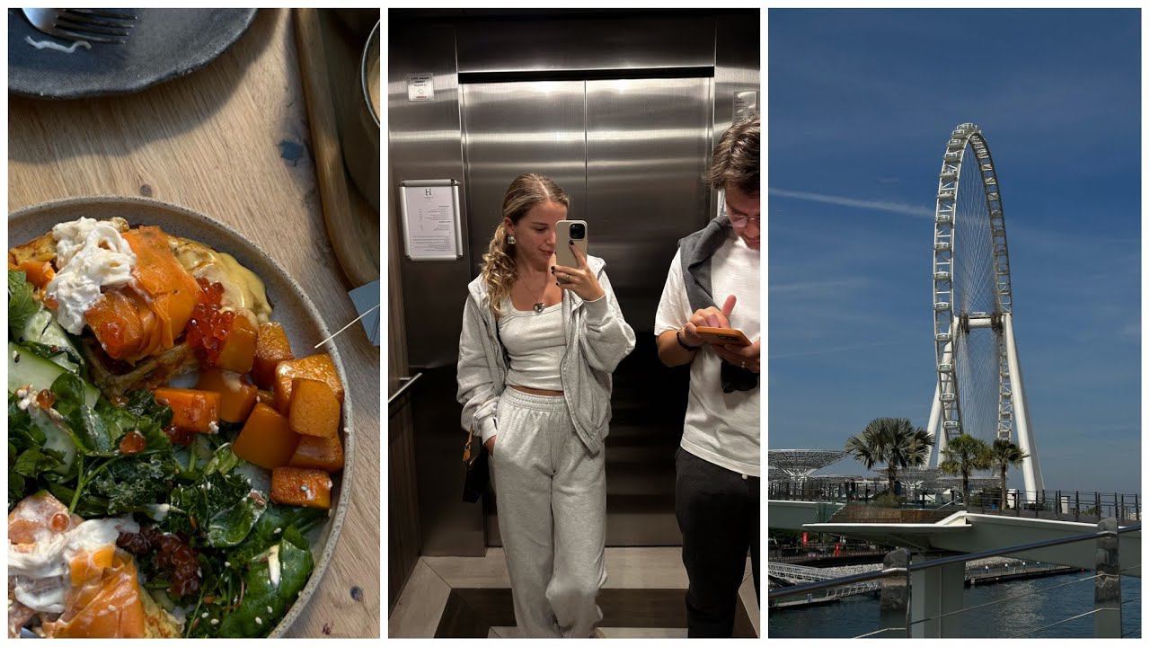 ВЛОГ:ГОТОВЛЮ ЗАВТРАК | ПОГОДА В ДУБАЕ В НОЯБРЕ | СКОЛЬКО СТОЯТ ПРОДУКТЫ | BLUE WATERS | BURJ KHALIFA смотреть онлайн