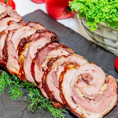 Мясной рулет.мясо с начинкой.рулет.мясо в духовке.мясо в фольге.начинка.куриный рулет.курица.