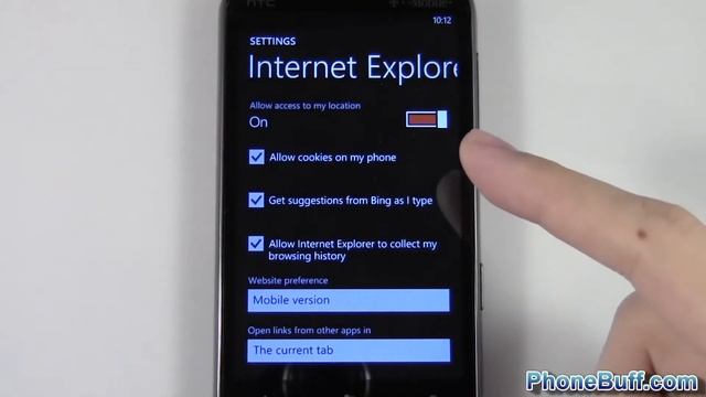 How To Clear Internet Explorer's History On Windows Phone смотреть онлайн