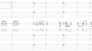 Queen Bohemian Rhapsody Guitar Tablature