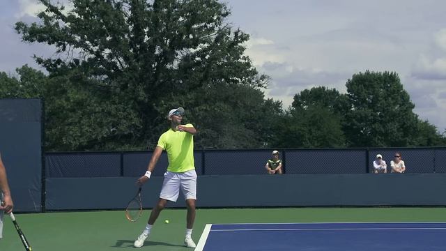 Ivo Karlovic in Super Slow Motion | Serve #1 | Western & Southern Open 2014