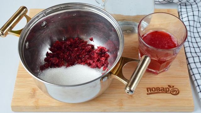 Морс клюквенный
