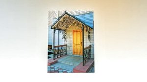 Кованые навесы и козырьки – художественная ковка в Москве – (499) 403-13-89