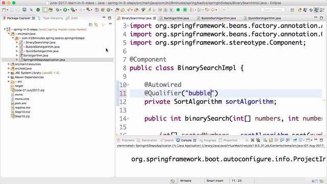 4 Step 13 Autowiring in Depth @Qualifier annotation смотреть онлайн