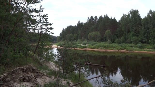 Река Керженец. Красоты Керженца из сплава на байдарке по реке смотреть онлайн