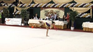 Якимчук Анастасия (скакалка) 2002-Кат.А 07.03.15 "Империя юных талантов" Художественная гимнастика