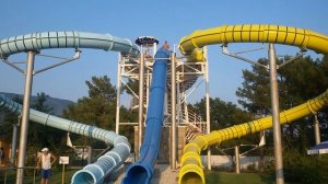 Золотая бухта аквапарк - горка «Бивни мамонта»