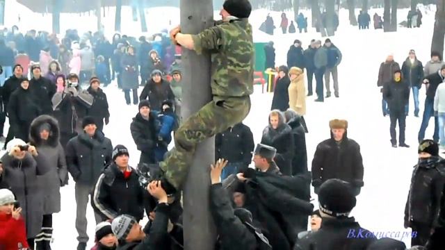Поветлужье. Прощание с Масленицей (26.02.2012 г.).