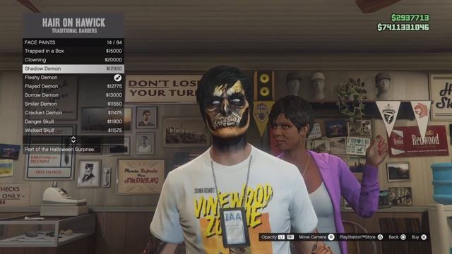 How To Save The Halloween Face Paints In GTA Online 2023