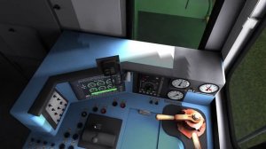 Запуск тепловоза ЧМЭ3 эко в Rtrainsim