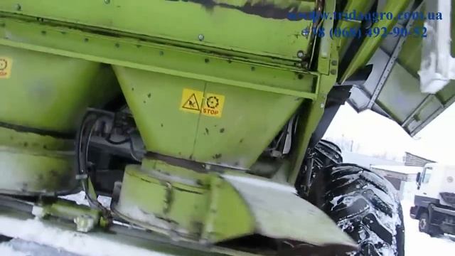 Обзор комбайна Claas Lexion 480 (2000) смотреть онлайн