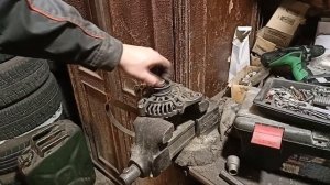 Ремонт генератора  Mitsubishi.