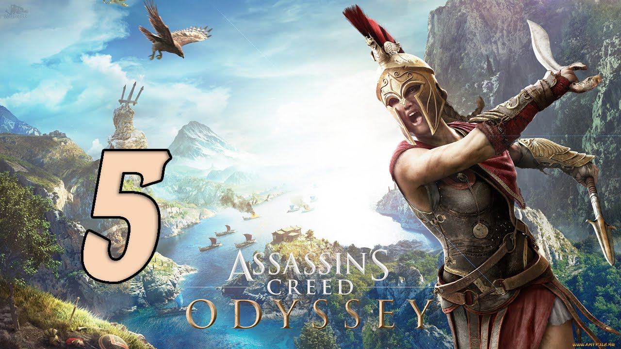 Прохождение Assassin's Creed Odyssey Серия 5 "Обучаемся морскому делу по дороге на войну" смотреть онлайн