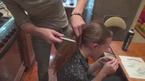 Делаем прическу девочке