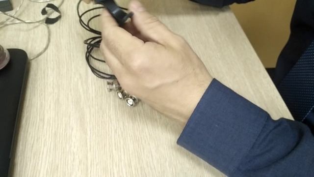 Измерение локальной вибрации. Подготовка адаптера для измерения локальной вибрации "рожок".